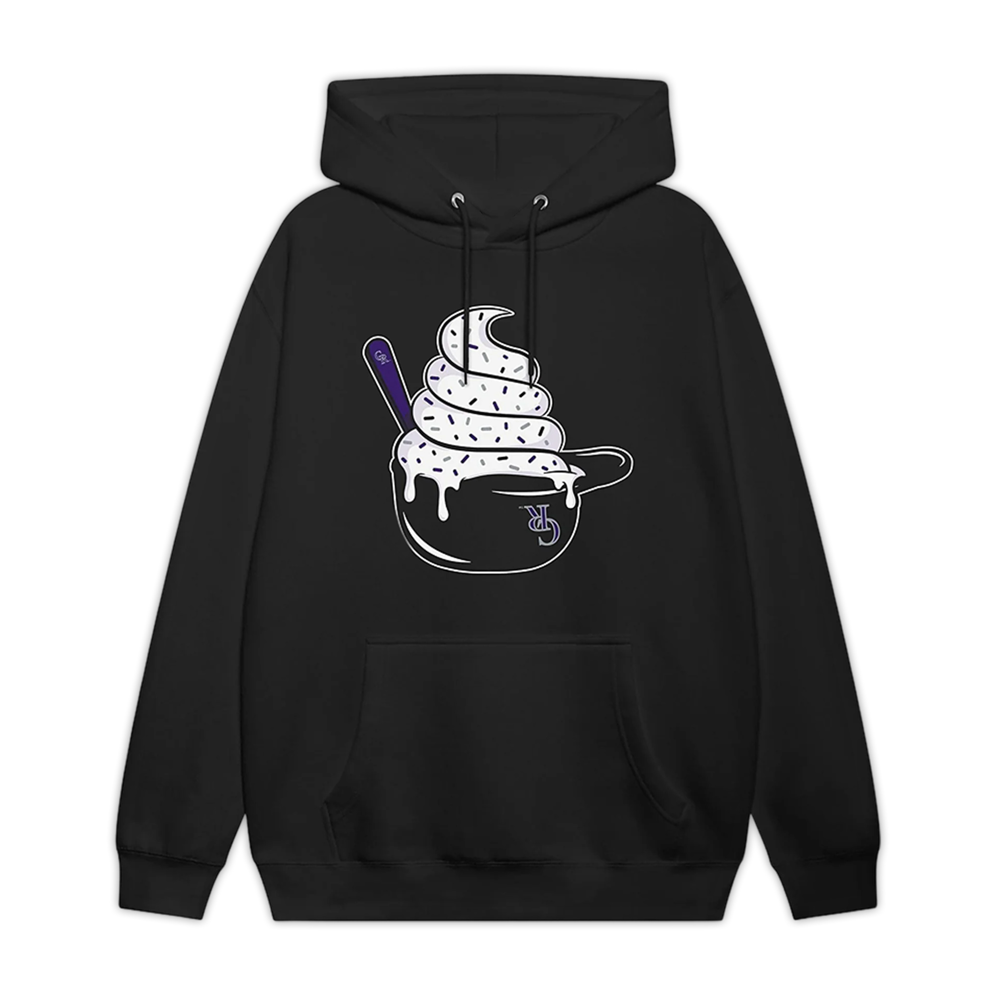 Rockies Ice Cream Helmet Hoodie 2 Rockies Ice Cream Helmet Hoodie 2