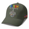 Saints Autism Awareness 2026 America Flag Hat 2
