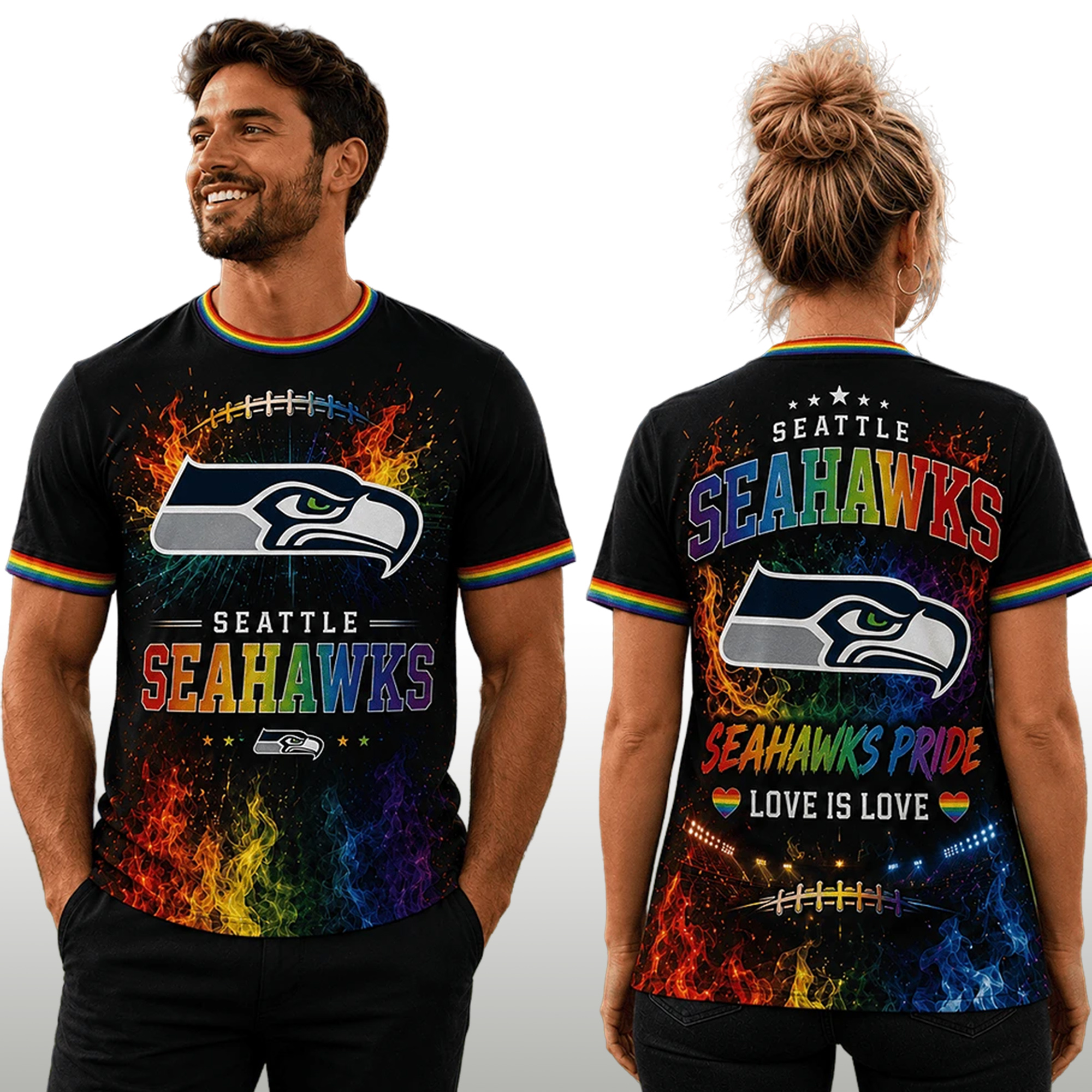 Seahawks Pride Love Is Love Shirt 2 Seahawks Pride Love Is Love Shirt (2)