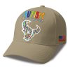 Texans Autism Awareness 2026 America Flag Hat 3