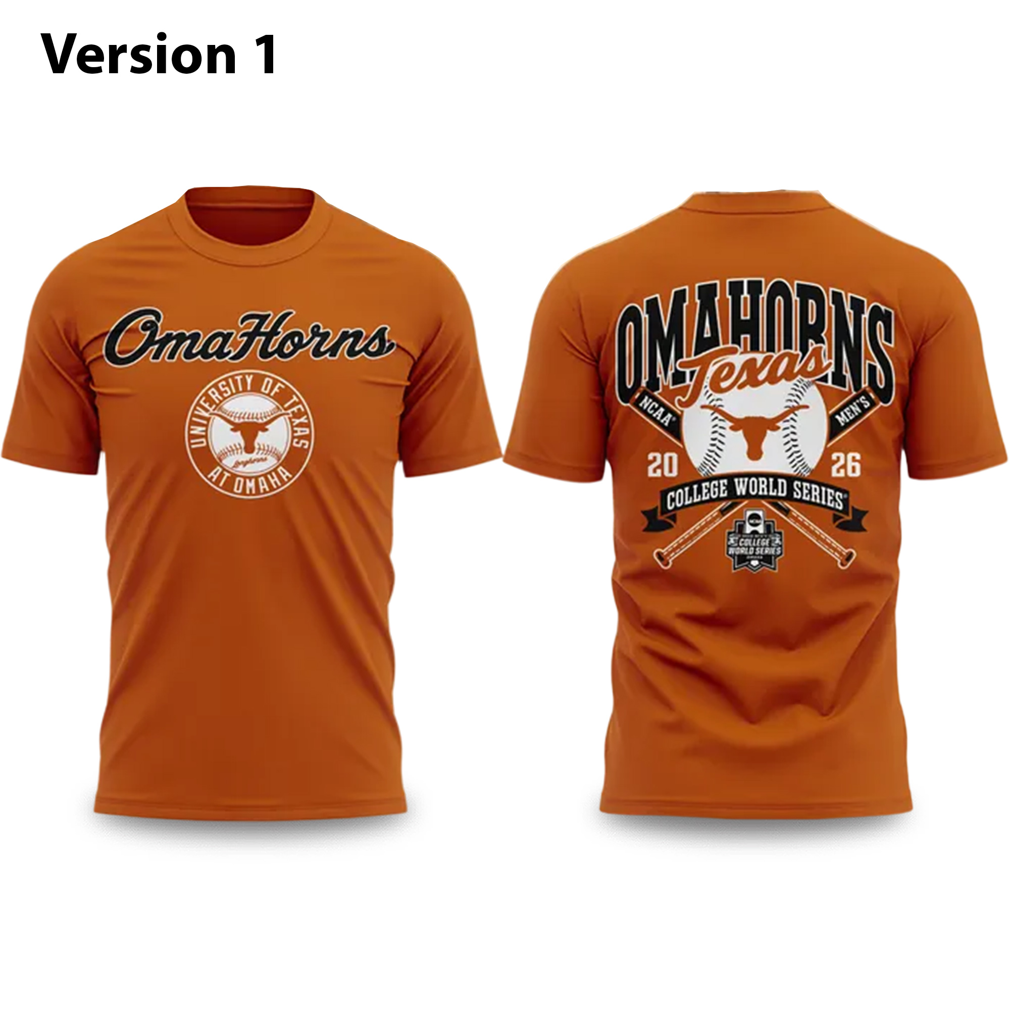 Texas Longhorns Baseball College World Series 2026 Shirt Texas Longhorns Baseball College World Series 2026 Shirt