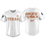 Texas Longhorns Softball Women’s College World Series Back To Back Champions 2026 Jersey