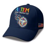 Titans Autism Awareness 2026 America Flag Hat