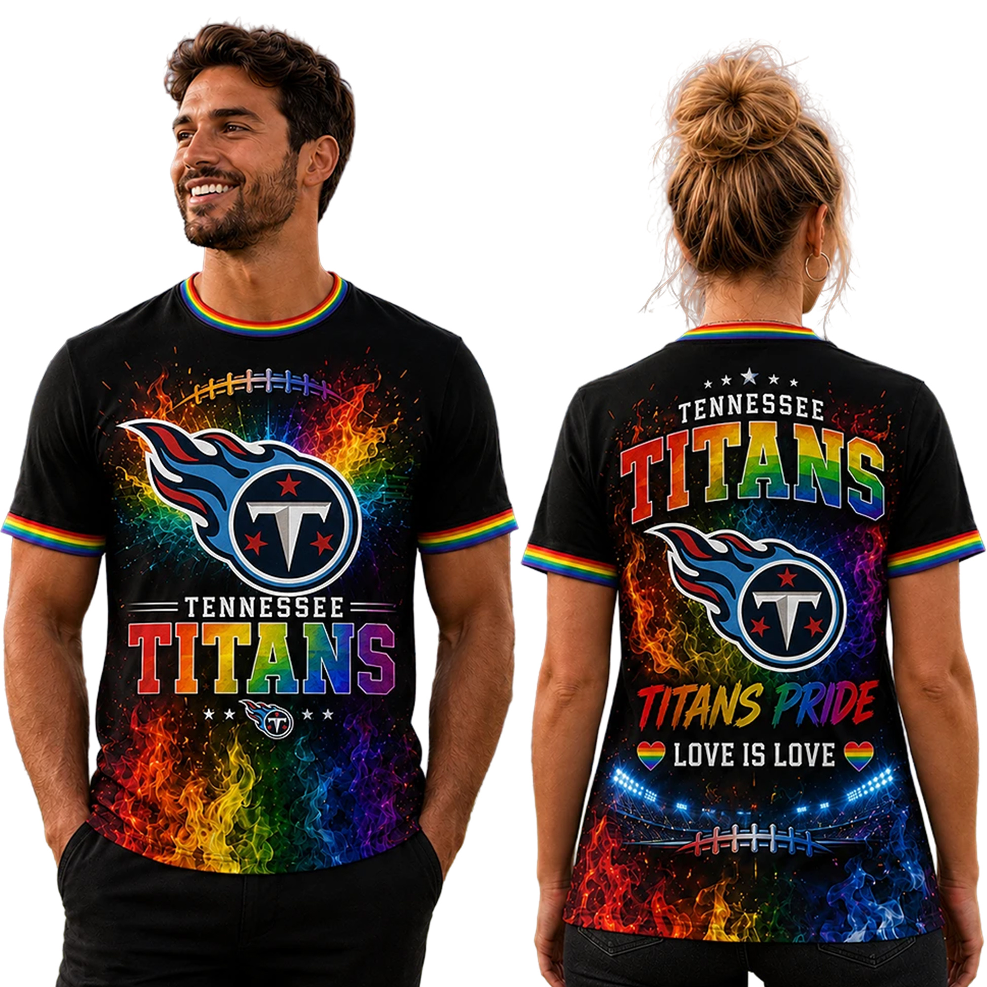 Titans Pride Love Is Love Shirt Titans Pride Love Is Love Shirt