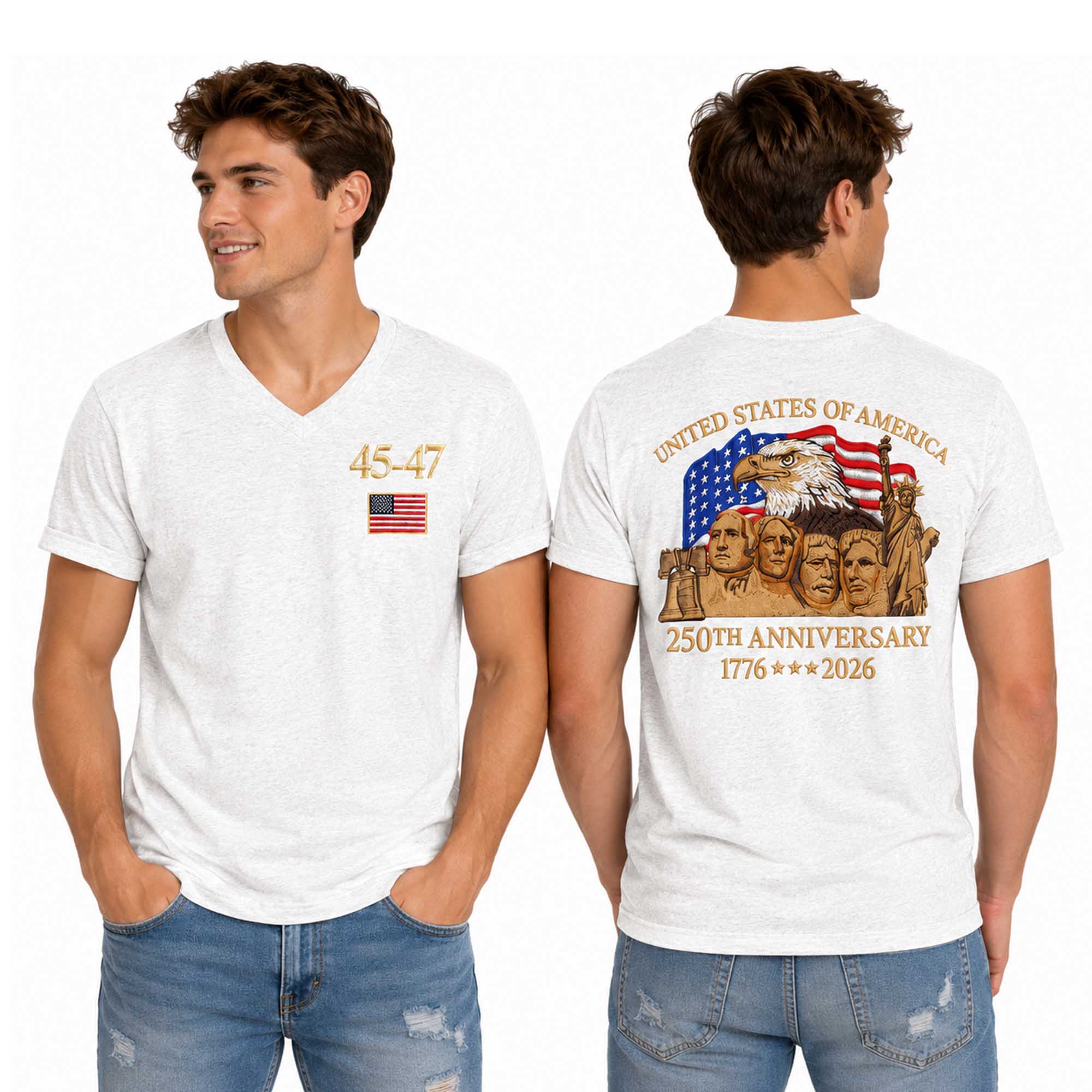 United States Of America 250th Anniversary 1776 2026 Print Shirt 2 United States Of America 250th Anniversary 1776 2026 Print Shirt (2)