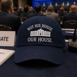 2026 Hillary Clinton Not His House Our House Hat (2)