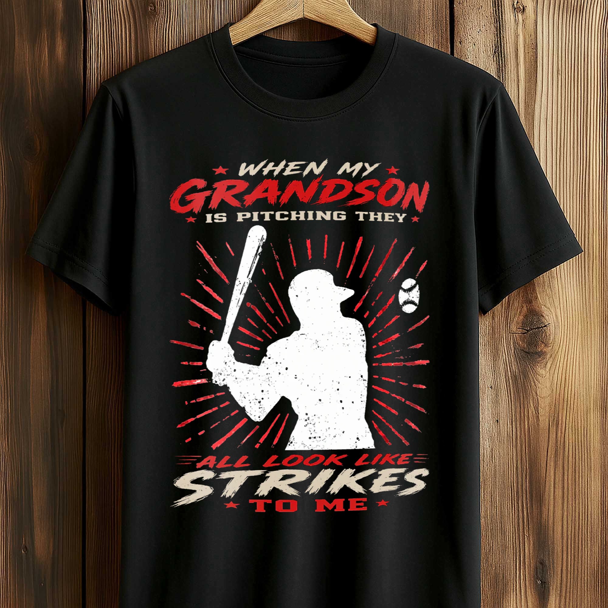 When My Grandson Is Pitching They All Look Like Strikes To Me Shirt (1) When My Grandson Is Pitching They All Look Like Strikes To Me Shirt (1)