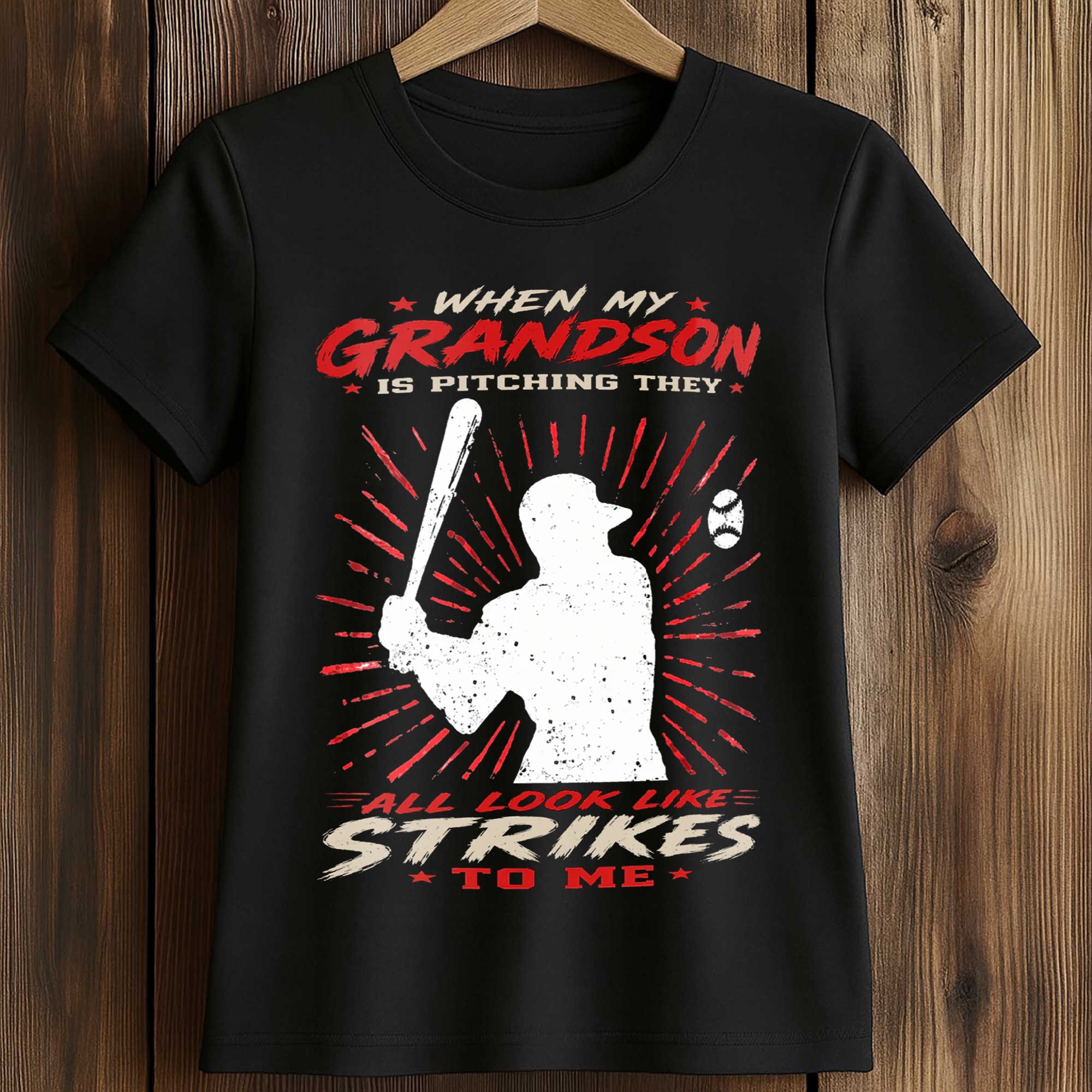 When My Grandson Is Pitching They All Look Like Strikes To Me Shirt 2 When My Grandson Is Pitching They All Look Like Strikes To Me Shirt (2)