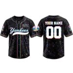 Yankees Crucial Catch Intercept Cancer Baseball Jersey