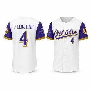 2026 Orioles Zay Flowers Baseball Jersey Giveaway (2)