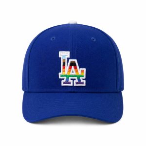 Dodgers Wearing Pride on Friday Night 2026 Hat (3)
