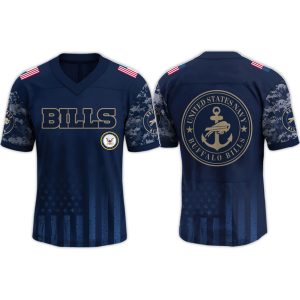 Bills 2026 US Navy 250th Birthday Celebration Jersey 1