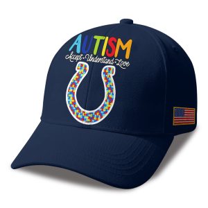 Colts Autism Awareness 2026 America Flag Hat 1