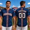2026 Personalized Puerto Rico Heritage Baseball Jersey (1)