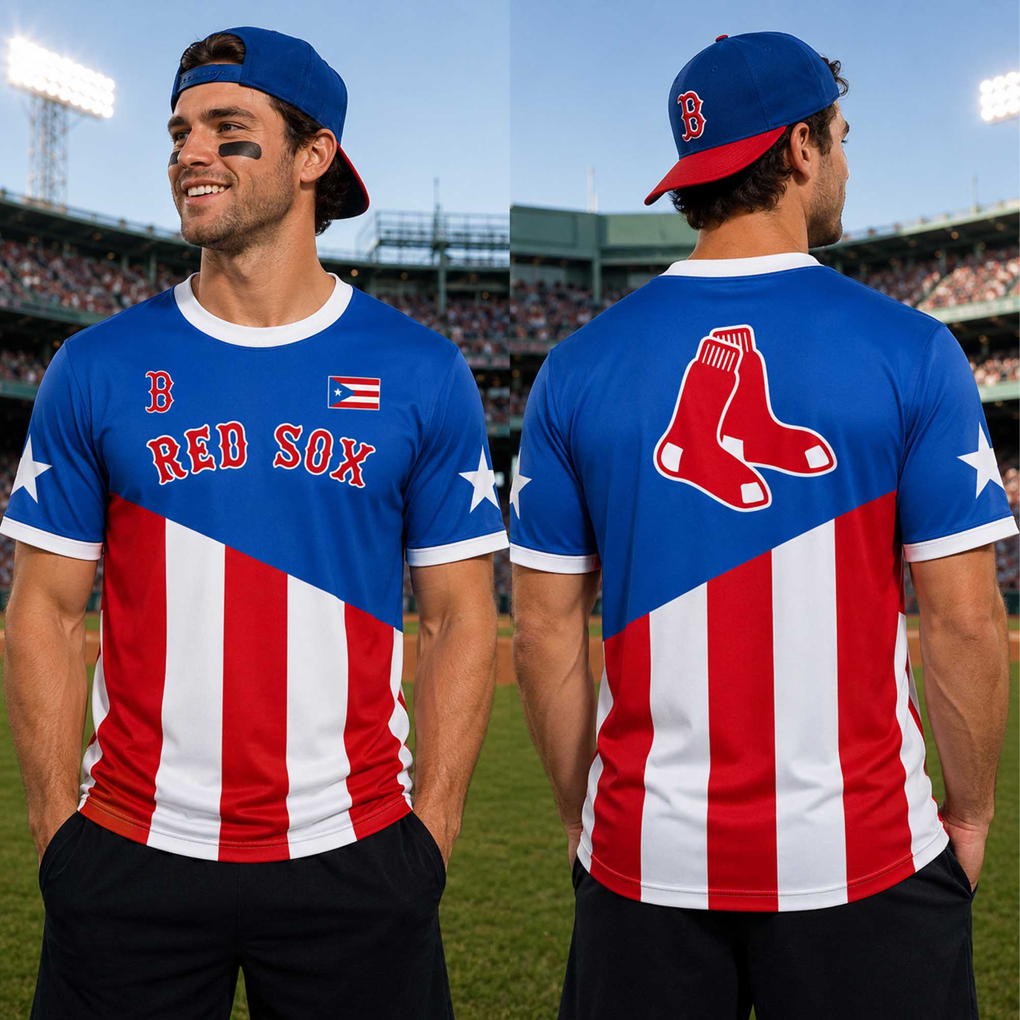 2026 Red Sox Puerto Rico Heritage Shirt (1) 2026 Red Sox Puerto Rico Heritage Shirt (1)