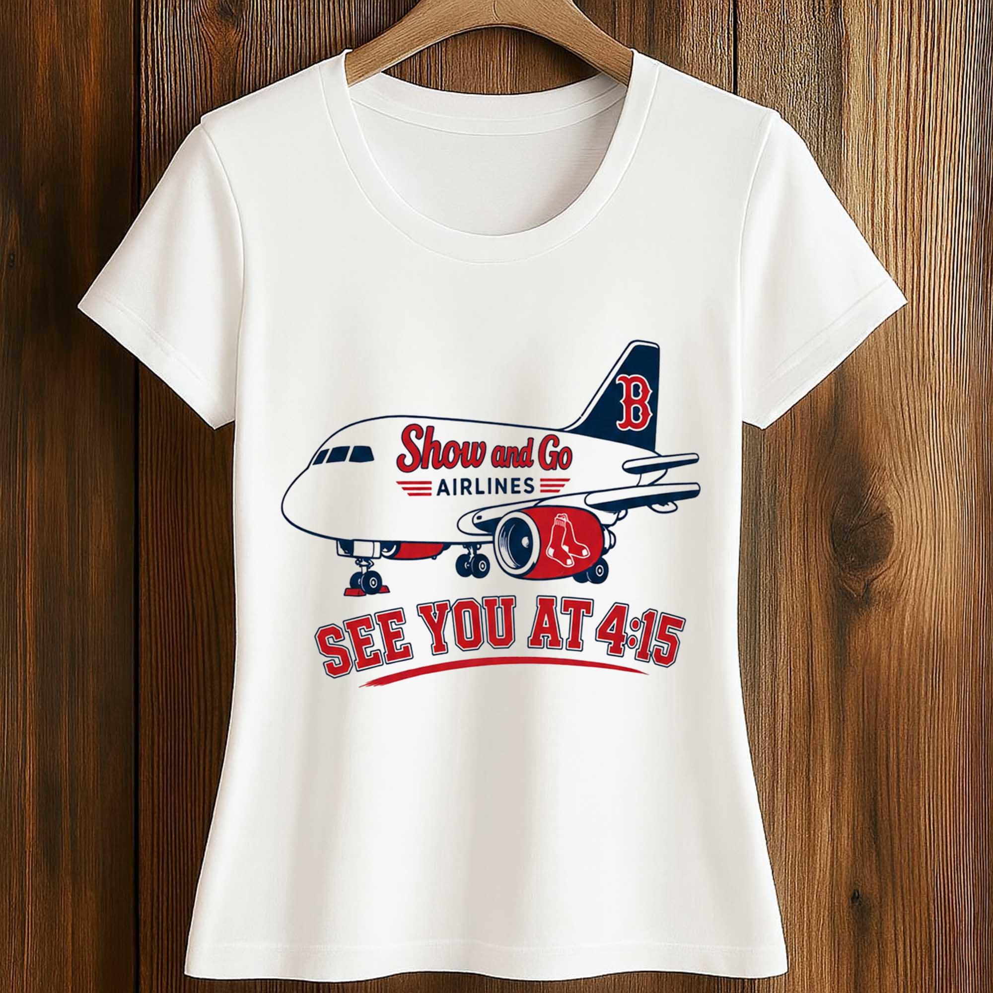 Boston Red Sox Show and Go Airlines Shirt 2 Boston Red Sox Show and Go Airlines Shirt (2)