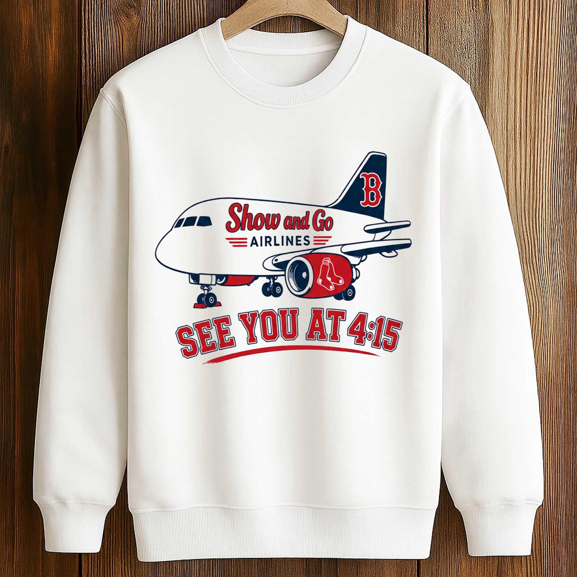 Boston Red Sox Show and Go Airlines Shirt 3 Boston Red Sox Show and Go Airlines Shirt (3)