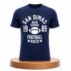 Brandon Walker San Dimas High School 1989 Football Rules Shirt (2)