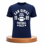 Brandon Walker San Dimas High School 1989 Football Rules Shirt