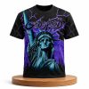 Cam Skattebo Godspeed Statue Of Liberty Lightning Shirt (2)