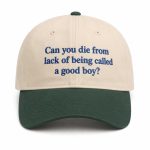 Can You Die From Lack Of Being Called Good Boy Hat