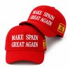Ferran Torres Wearing Make Spain Great Again Hats (1)