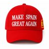 Ferran Torres Wearing Make Spain Great Again Hats (2)