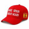 Ferran Torres Wearing Make Spain Great Again Hats (3)