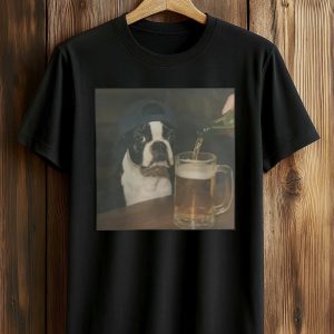 Dylan Crews Boston Terrier Drinking Beer Shirt (1)