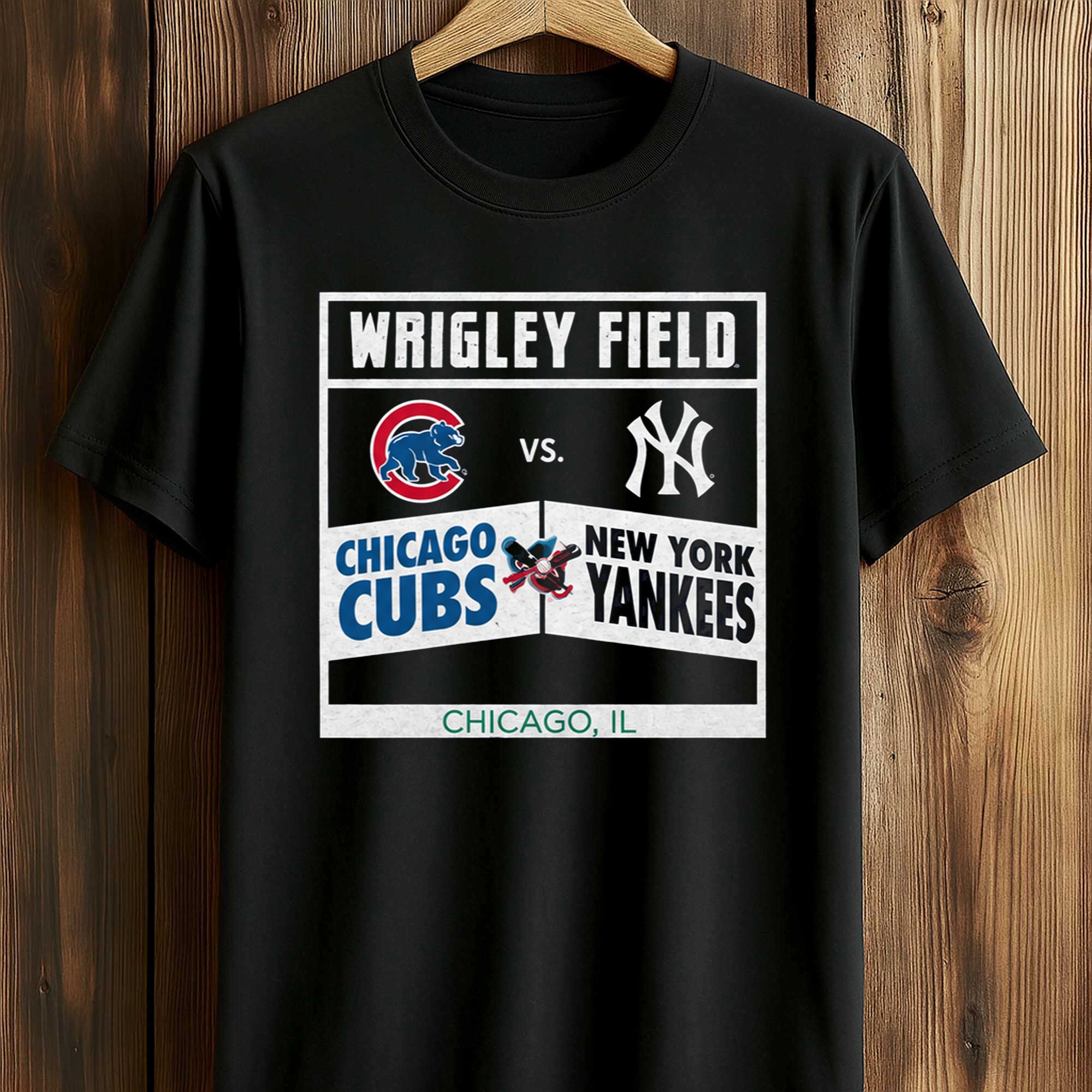 Yankees x Cubs At Wrigley Field 2026 Shirt (1) Yankees x Cubs At Wrigley Field 2026 Shirt (1)