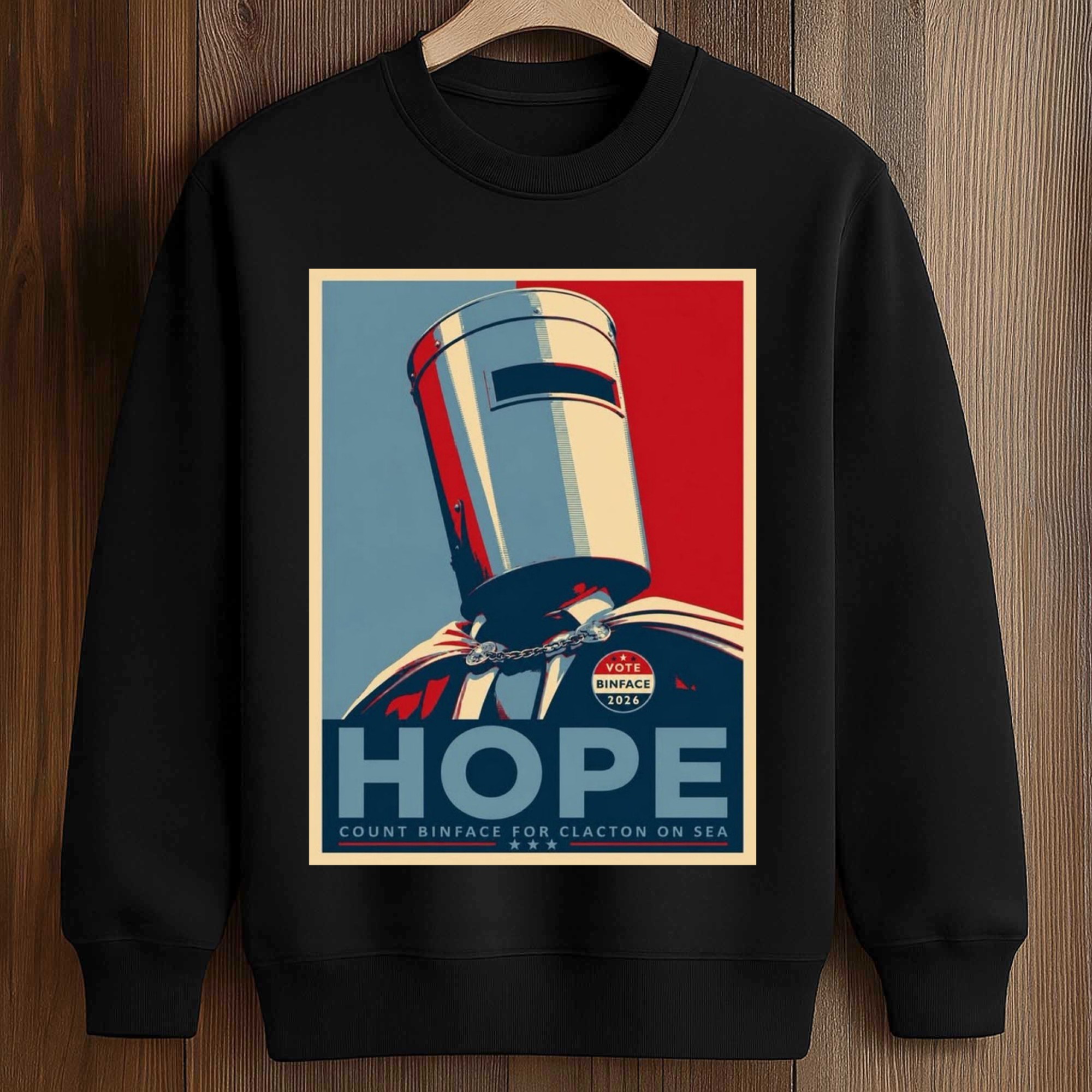 Hope Count Binface For Clacton On Sea Shirt 3 Hope Count Binface For Clacton On Sea Shirt (3)