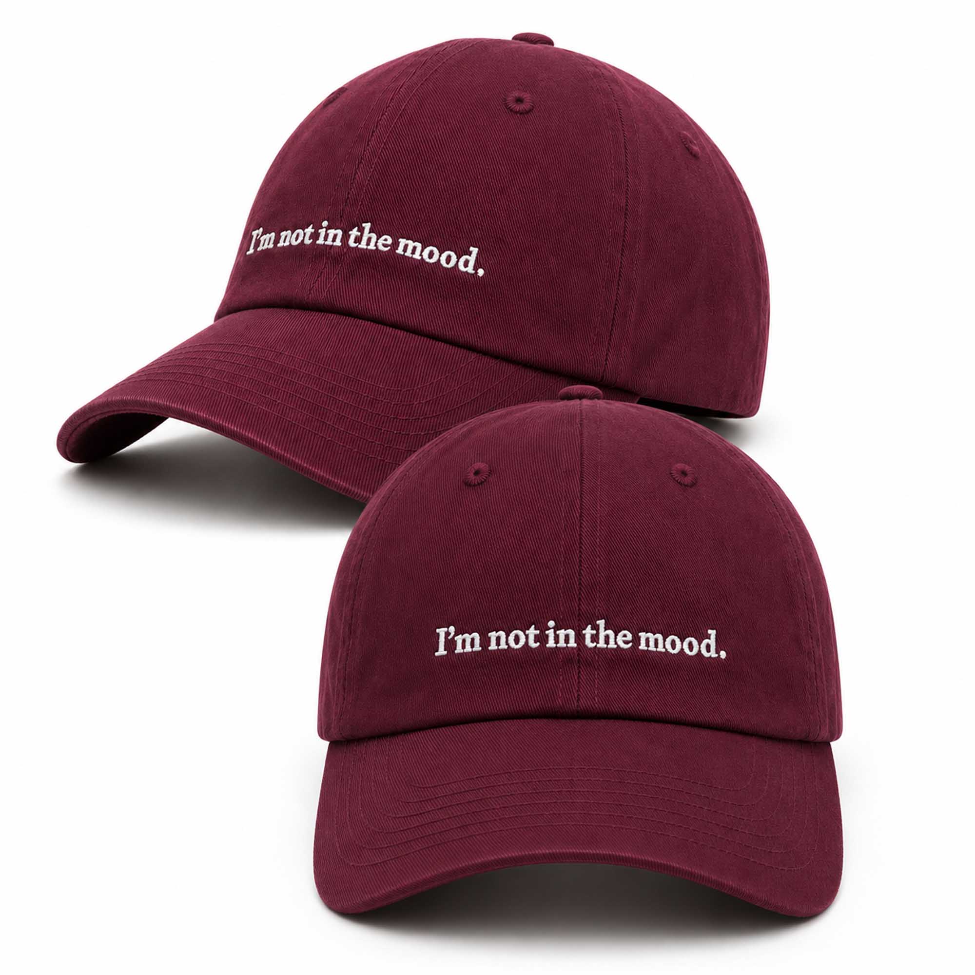 I'm Not In The Mood Hat 3 I'm Not In The Mood Hat (2)