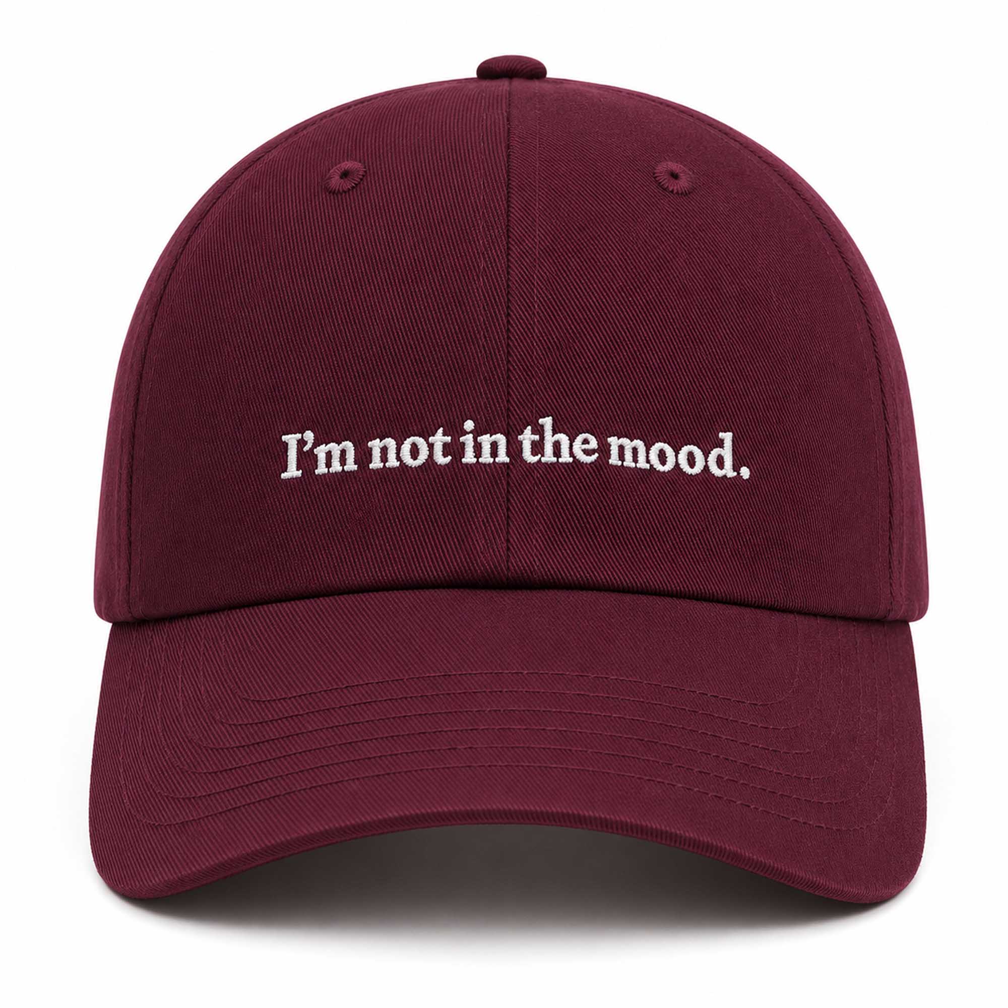 I'm Not In The Mood Hat 1 I'm Not In The Mood Hat (3)