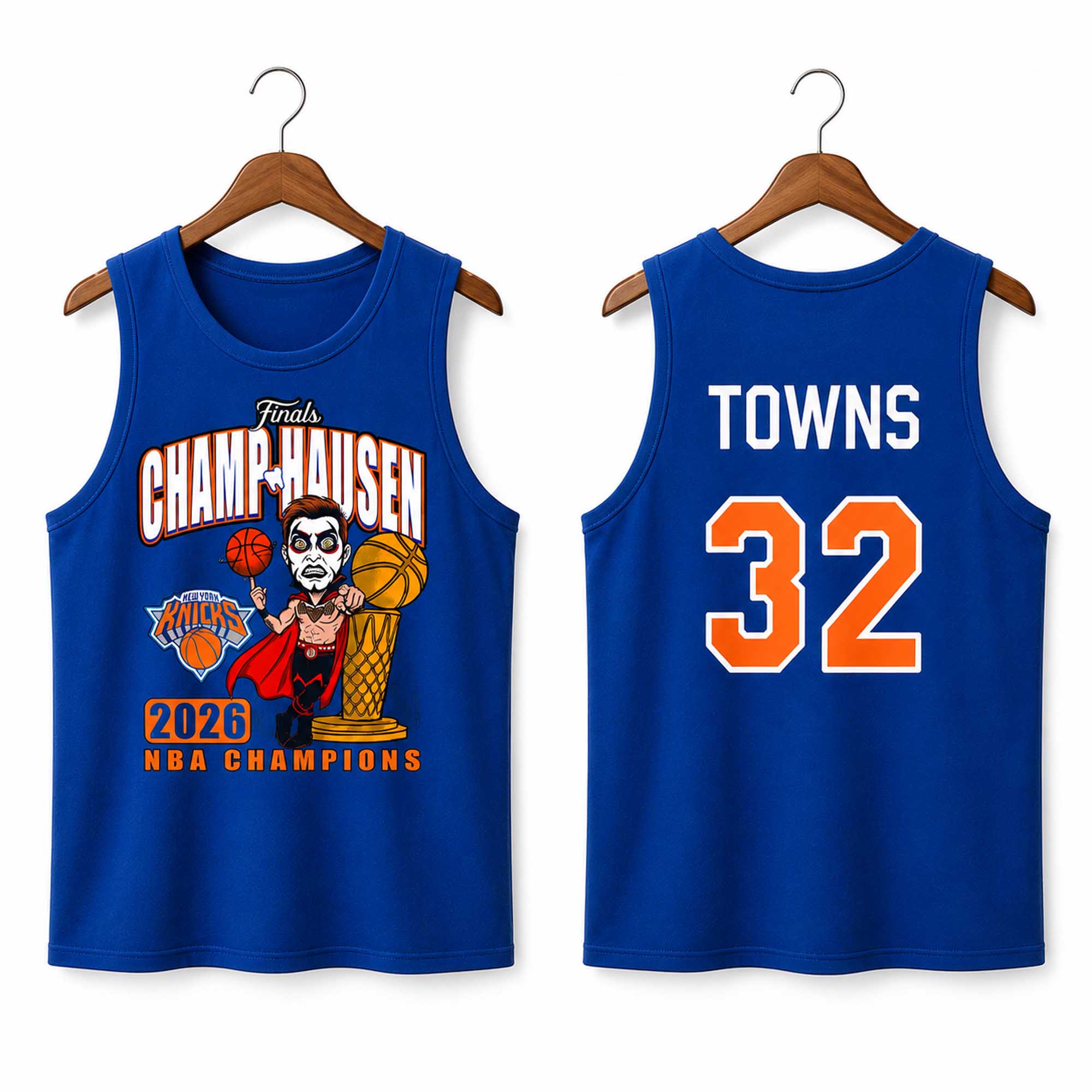 Karl Anthony Towns Final Champ Hausen Knicks Champions Shirt (1) Karl Anthony Towns Final Champ Hausen Knicks Champions Shirt (1)