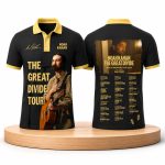 Noah Kahan The Great Divide Tour 2026 Polo Shirt