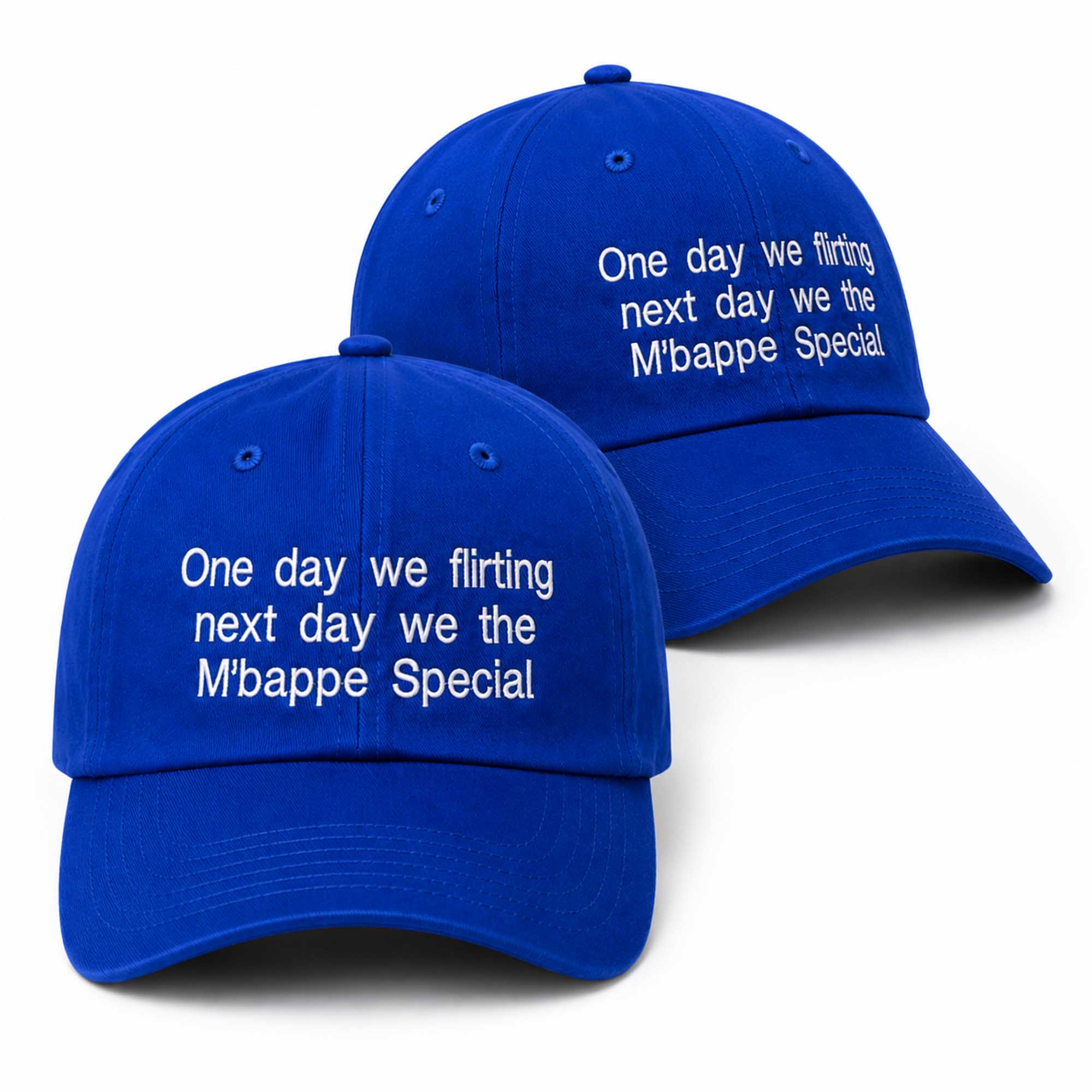 One Day We Flirting Next Day We The M’bappe Special Hat 3 One Day We Flirting Next Day We The M’bappe Special Hat (1)