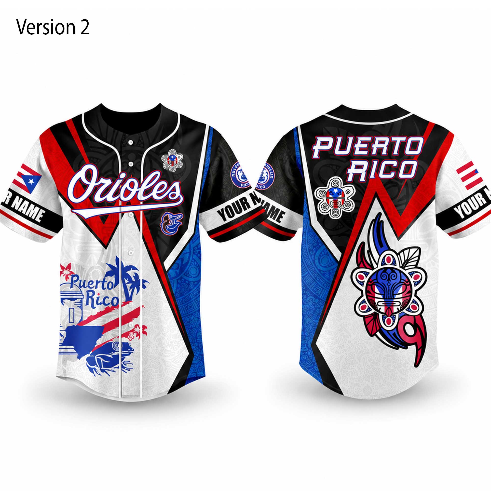 Orioles 2026 Puerto Rico Heritage Baseball Jersey 2 Orioles 2026 Puerto Rico Heritage Baseball Jersey (2)