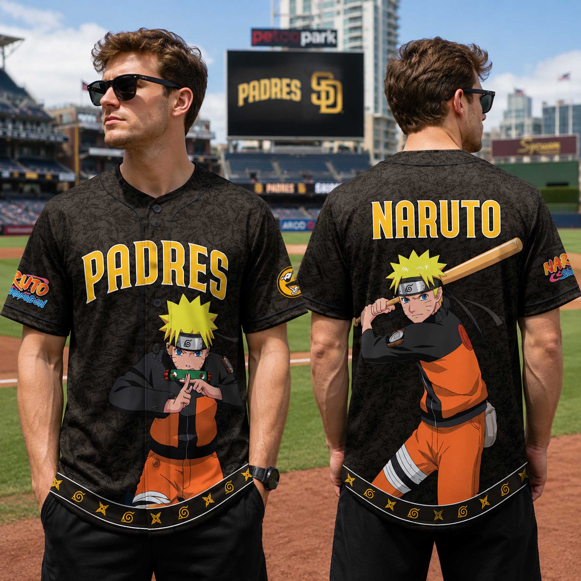 Padres 2026 Naruto Night Jersey Giveaway Padres 2026 Naruto Night Jersey Giveaway
