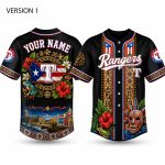 Rangers 2026 Puerto Rico Heritage Baseball Jersey