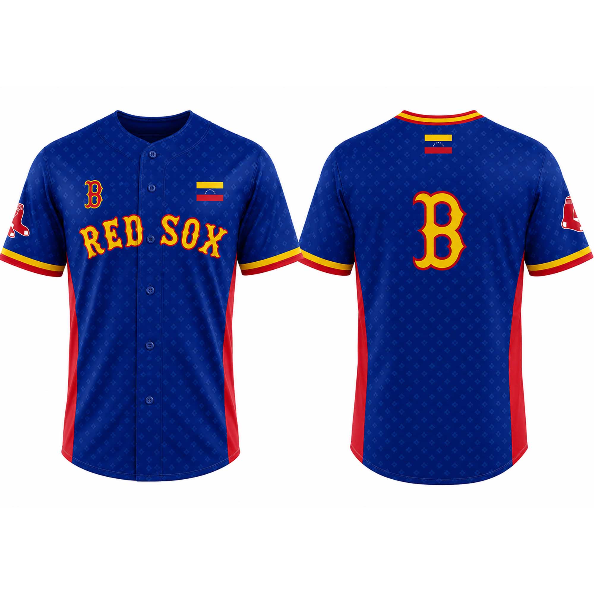Red Sox 2026 Puerto Rico Heritage Baseball Jersey 1 Red Sox 2026 Puerto Rico Heritage Baseball Jersey (2)