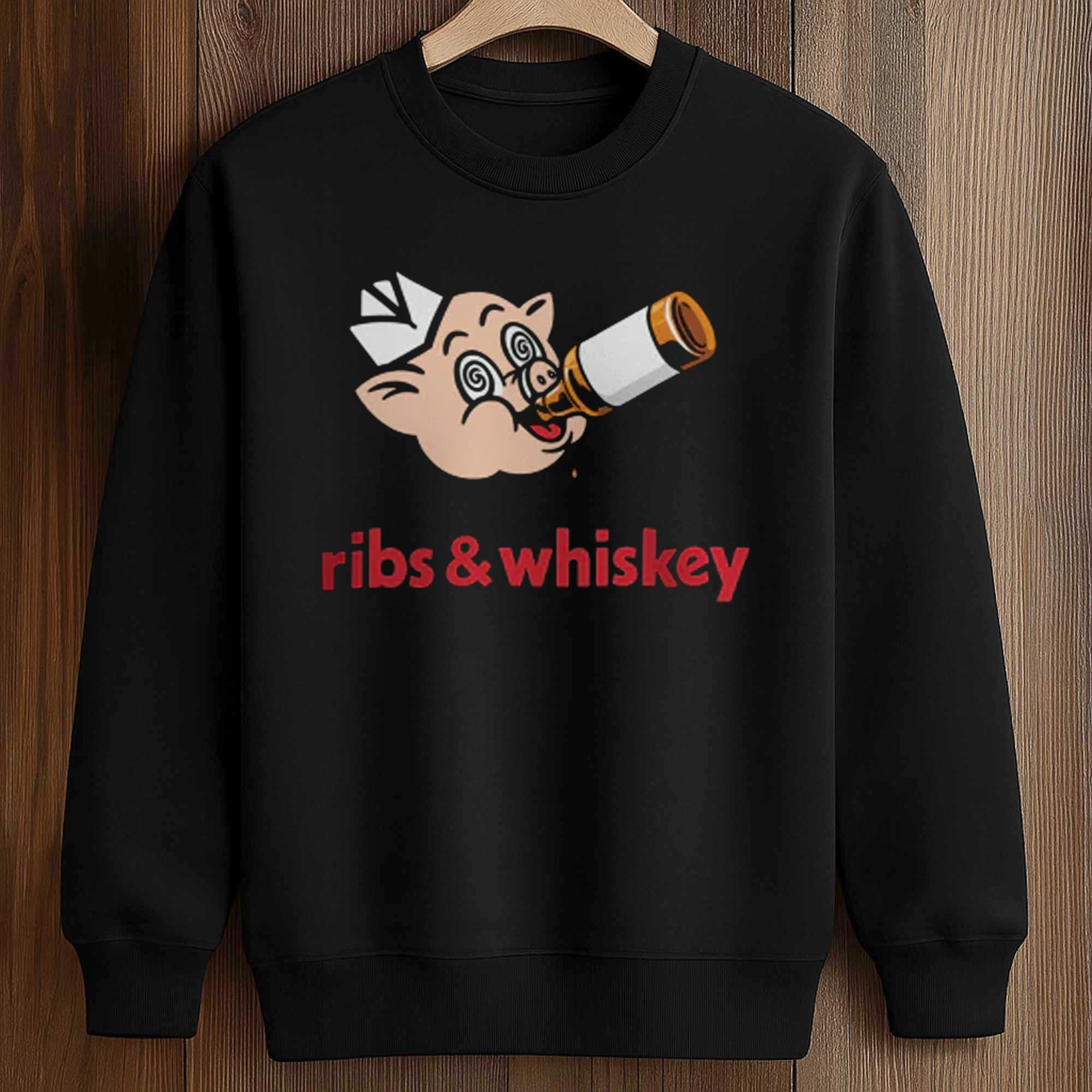 Ribs & Whiskey Shirt 3 Ribs & Whiskey Shirt (3)