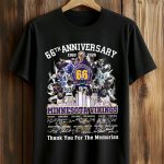 Vikings 66th Anniversary 1960 2026 Vikings Thank You For The Memories Shirt