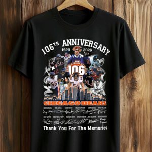 Bears 106th Anniversary 1920 2026 Thank You For The Memories Shirt (1)