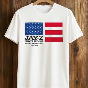 Jay z Answer The Call Madison Square Garden 91109 Shirt (1)