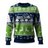 2025 Christmas Seahawks Festive Reindeer & Tree Ugly Sweater (1)