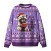 2025 Cute But Bookishly Feral Raccoon Ugly Christmas Sweater 4 2025 Cute But Bookishly Feral Raccoon Ugly Christmas Sweater (2)