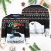 2025 Let It Snow Cat Cocaine Everywhere Ugly Christmas Sweater (1)
