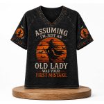 2026 Halloween Assuming I'm Just An Old Lady Was Your First Mistake Shirt