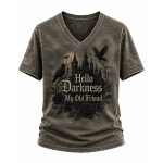 2026 Halloween Hello Darkness My Old Friend Shirt