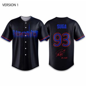Suga Blue Jays BTS World Tour Rogers Stadium Night 2026 Jersey (3)